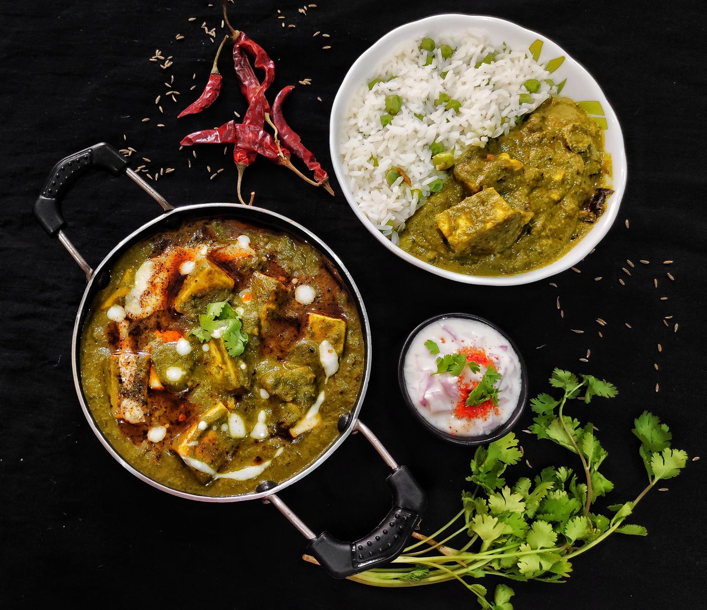 Palak paneer