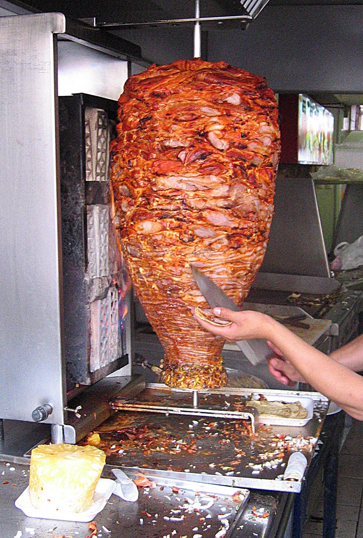 Tacos al pastor, Mexico