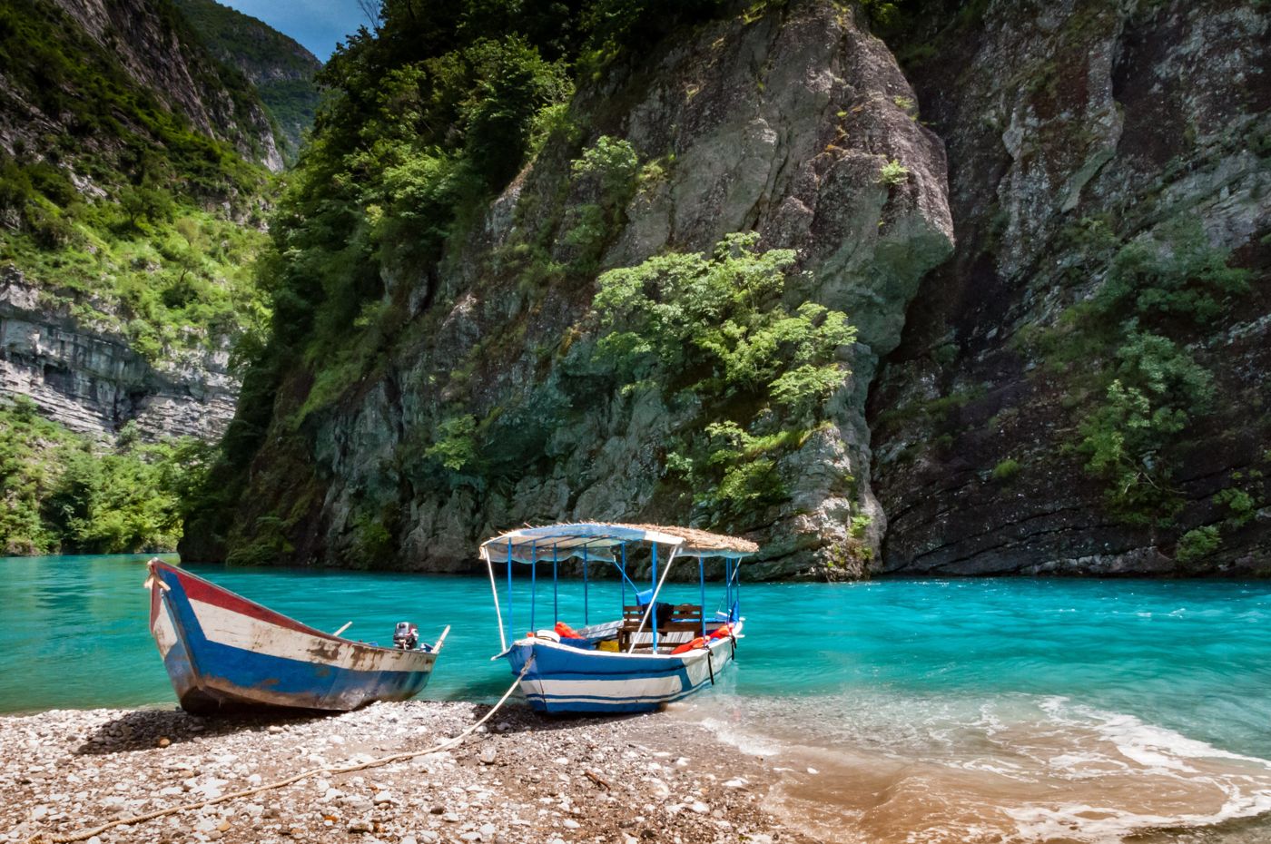 Lake Koman, Northern Albania