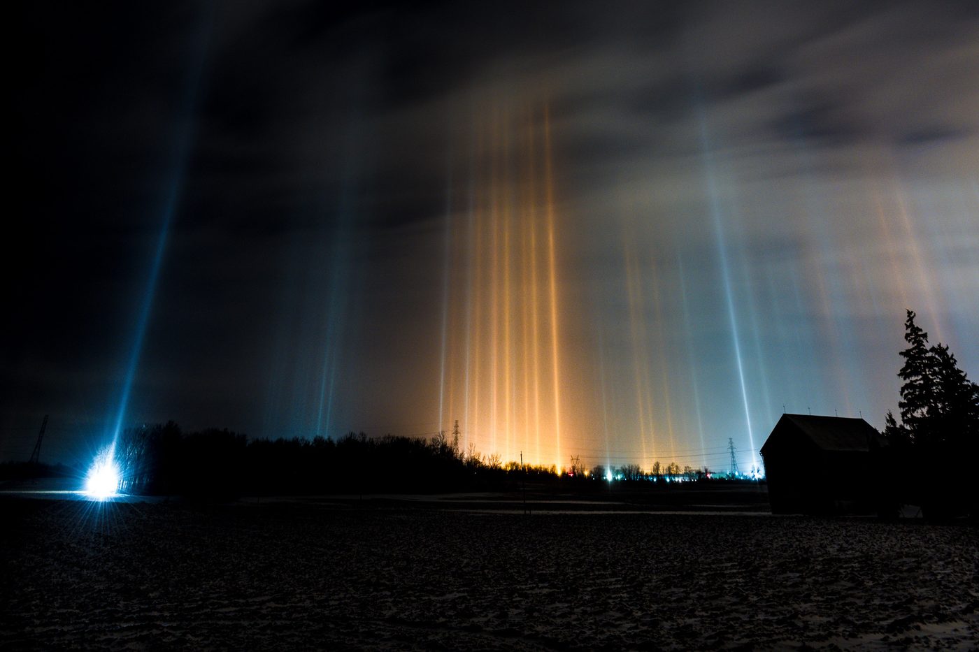 Light Pillar — Light & Sky natural phenomenon