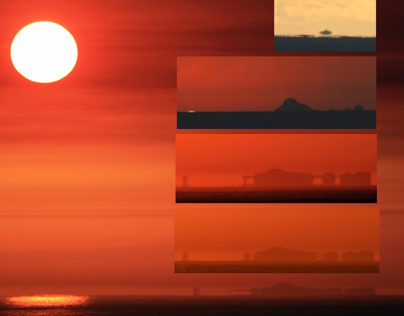 Mirage — Light & Sky natural phenomenon
