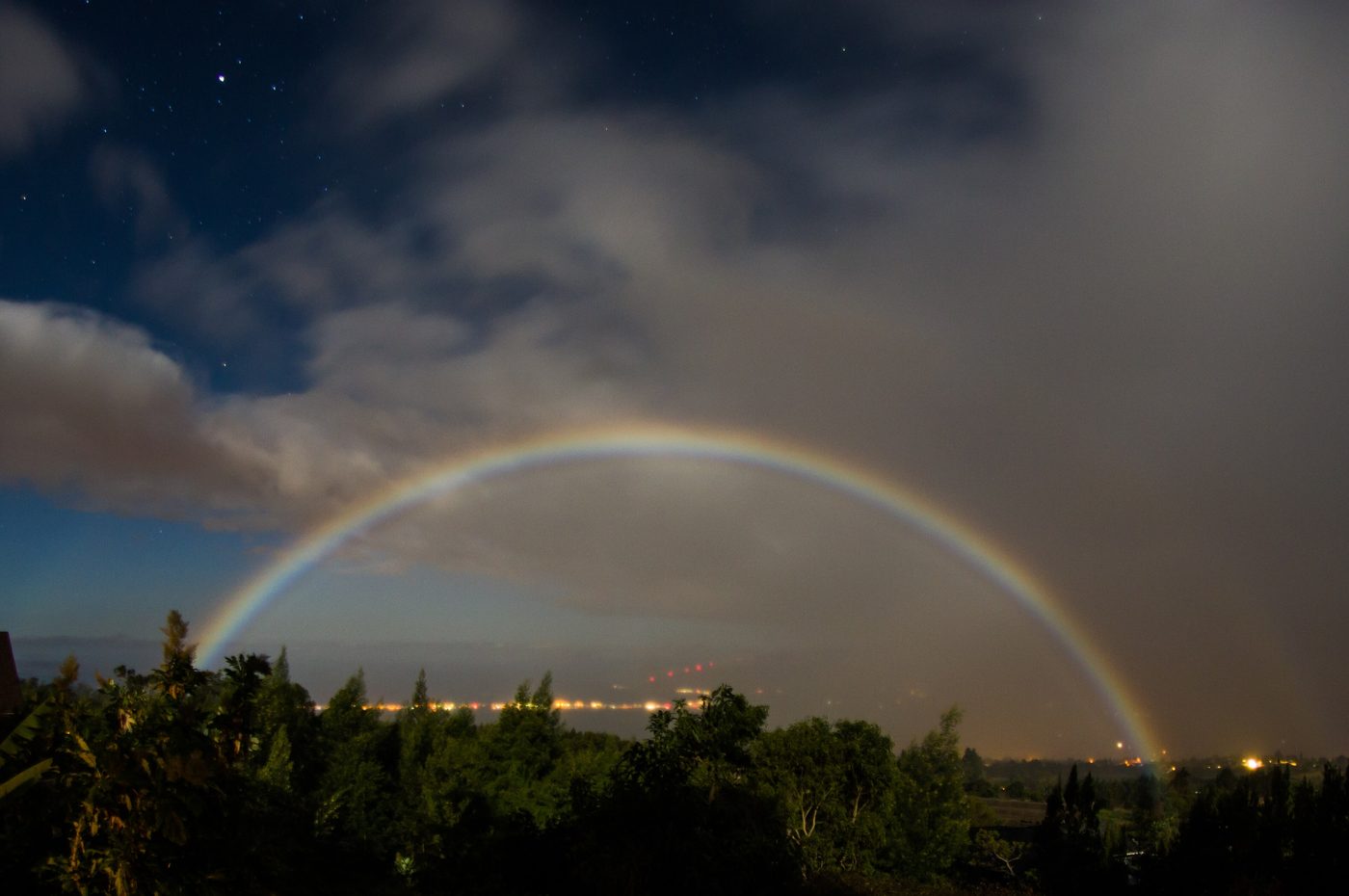 Moonbow — Light & Sky natural phenomenon