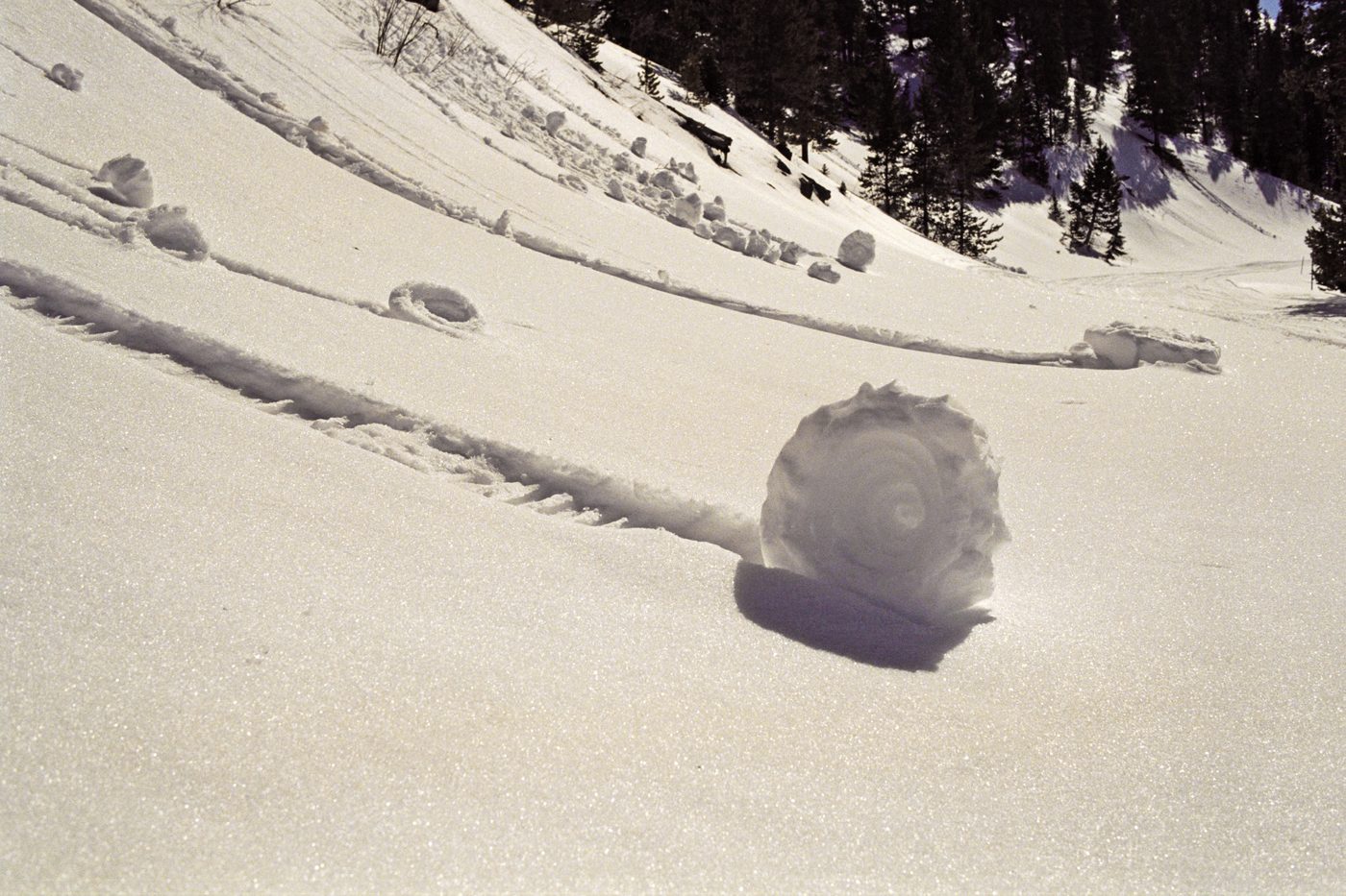 Snow Rollers — Ice & Snow natural phenomenon